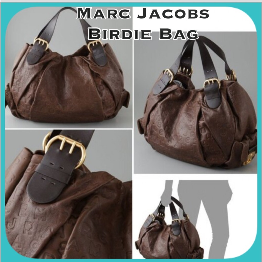 MARC JACOBS  Authentic Dreamy Logo BIRDIE Handbag